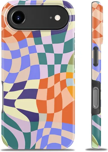 Miniatura 198 de Goodon para iPhone 17 Pro, Funda Estética de Gato Negro y Niña Naranja, Compatible con Magsafe, Funda Protectora Retro Única y Moderna de Silicona