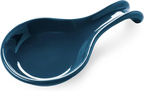 Miniatura 8 de ONEMORE Soporte de cuchara de cerámica para estufa – Soporte extra ancho resistente al calor para utensilios y herramientas de encimera de cocina