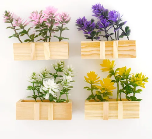 Miniatura 9 de 4 piezas de lindos imanes de refrigerador 3D en miniatura de comida – Fuerte diseño magnético de tabla de cortar para decoración de cocina y hogar
