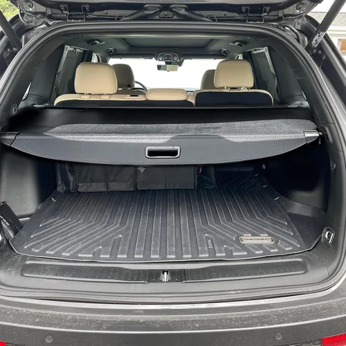 Miniatura 5 de Cubierta de Carga para 2022-2024 2025 2026 Jeep Grand Cherokee Accesorios (2 Filas; WL) 4XE, Cubierta de Seguridad para Equipaje Retráctil