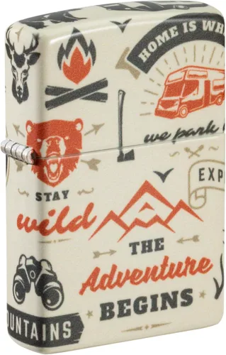 Zippo Encendedor: Aventuras al aire libre - 540 Color 46041