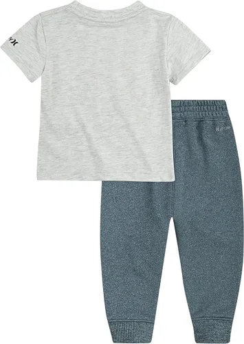 Miniatura 2 de Hurley baby-boys Graphic T-shirt and Joggers 2-piece Outfit Set