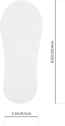 Miniatura 7 de EXCEART 100 piezas de insertos de cartón, bloqueadores de formularios, de papel, de corte bajo, organizadores de calcetines con forma de calcetín