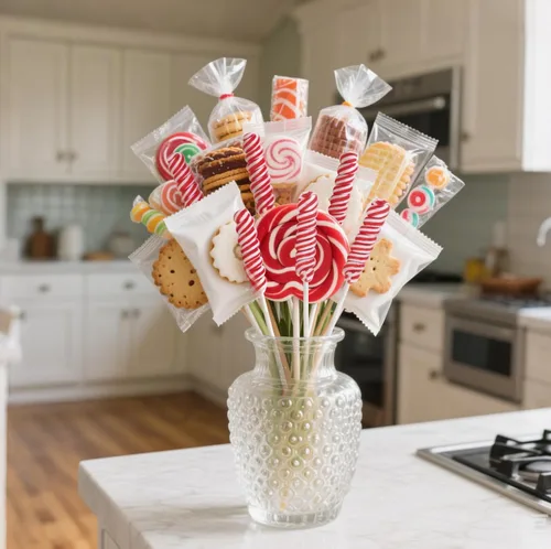 Miniatura 5 de Paletas para el día de San Valentín, paletas rojas trenzadas envueltas individualmente a granel, con temática de San Valentín para recuerdos
