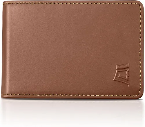 Kings Loot Billetera - Billetera Minimalista para Hombres con Bolsillo para Efectivo y Correa de Extracción de Tarjetas - Capacidad para 1-15