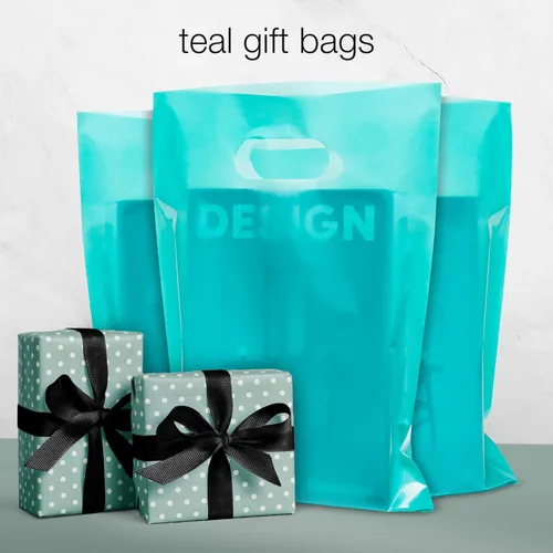 Miniatura 8 de Choice Marts - 100 bolsas de 1.5 mil de grosor, 9 x 12 pulgadas, bolsas de agradecimiento con asas extragruesas perfectas para mercancía, pequeñas