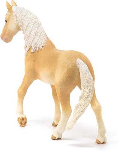 Miniatura 3 de Schleich Horse Club, figurilla de animal, juguetes de caballo para niñas y niños de 5 a 12 años, semental Akhal-Teke, edades 5+