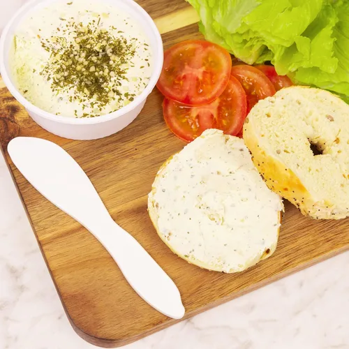 Miniatura 3 de Linden Sweden Juego de 2 esparcidores multiusos, gris carbón, cuchillo versátil para mantequilla para queso suave, mantequilla de maní, glaseado