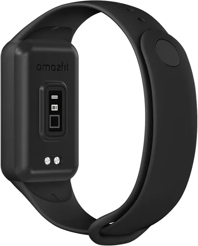 Miniatura 4 de Amzpas Bandas de TPU para Amazfit Band 7 Fitness & Health Tracker, paquete de 3 pulseras suaves y transpirables, correa deportiva de repuesto