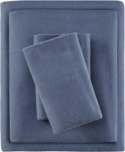 Miniatura 42 de True North by Sleep Philosophy - Sábana de franela acogedora y cálida 100% algodón - Estampado novedoso de animales y estrellas, lindo, ultrasuave