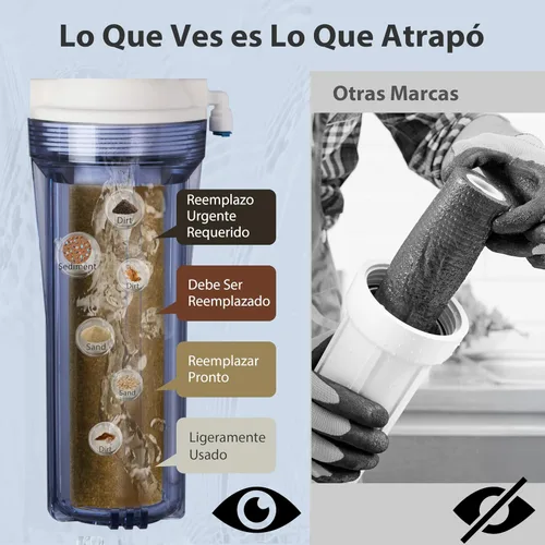 Miniatura 4 de iSpring RCC7AK - Sistema de filtro de agua potable por ósmosis inversa de 6 etapas con reimineralización alcalina, pH natural, color blanco