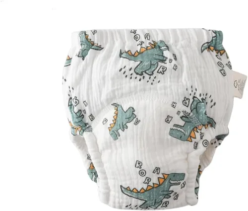 Miniatura 2 de Ropa interior de entrenamiento para bebé, algodón suave, absorbente, ropa interior de entrenamiento para bebés, niños y niñas, paquete de 6 Niño