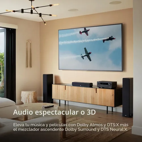 Miniatura 2 de Denon AVR-S970H 8K Ultra HD 7.2 canales (90 W x 7) Receptor AV - Diseñado para juegos, transmisión de música, audio y video 3D, Alexa + HEOS, negro