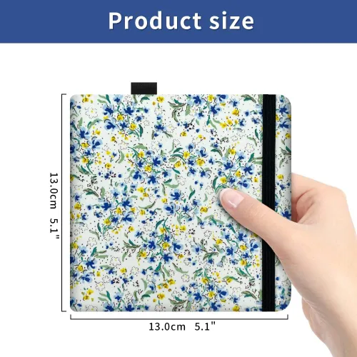 Miniatura 2 de 5x5 hecho a mano práctico tela portátil de tela de tapa dura para coser, encuadernación de viaje, acuarela, cuaderno de bocetos de acuarela, papel