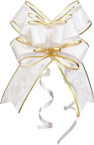 Lazos para envolver regalos, 15 lazos de regalo grandes a granel para paquetes de regalos, cestas de regalo, Navidad, boda y decoración de fiestas