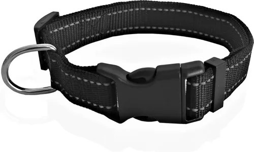 Miniatura 20 de Collar ajustable de nailon para perro, collar para mascotas de 1 pulgada, 3/4 pulgadas, 5/8 pulgadas de ancho, para perros grandes, medianos
