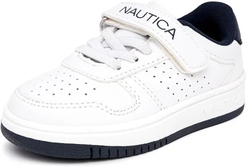 Nautica Zapatos con correa ajustable para niños Cómodas zapatillas casuales para niños y niñas, niños pequeños y niños pequeños