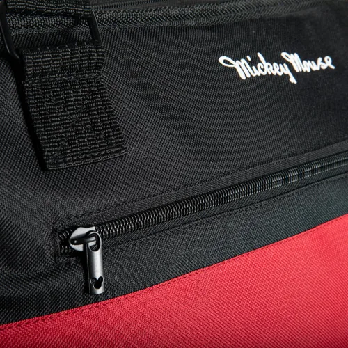 Miniatura 7 de PICNIC TIME Disney Mickey Mouse Shorts Topanga - Bolsa enfriadora suave, hielera para pícnic, (negro con patrón rojo)