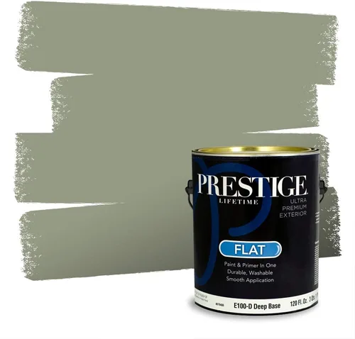 Miniatura 1161 de Prestige Paints - pintura de exterior y pintura de imprimación en una, E100-T-6006-10AVP