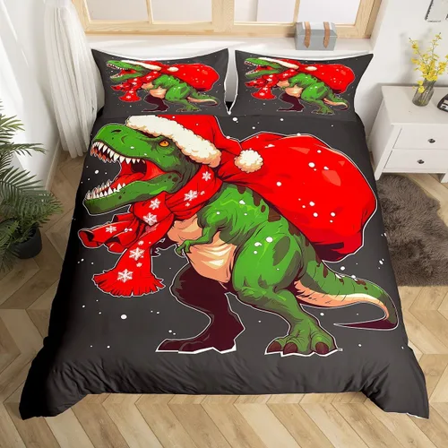 Miniatura 35 de Manfei Juego de funda de edredón occidental, tamaño individual, juego de ropa de cama de caballo de vaquero de 2 piezas, funda de edredón de cactus