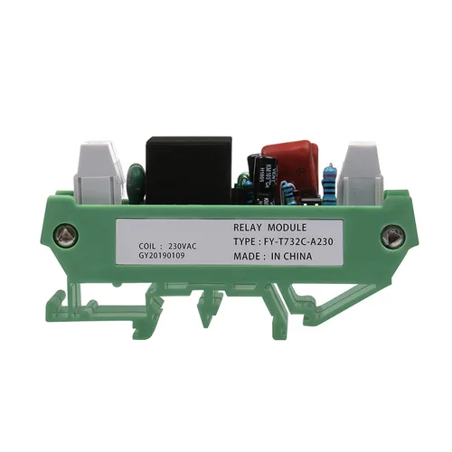 Miniatura 19 de Módulo de relé de 4 canales 1 módulo de relé de interfaz DC/CA de montaje en carril DIN SPDT de 12V (FY-T734-12VACDC)