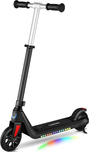 Miniatura 9 de Caroma Electric Scooter for Kids Ages 6-14, 120W Motor & 15 Mph, 85 Mins Ride Time, Adjustable Height & Speed, LED Display, Kids Electric Scooter