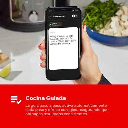 Miniatura 6 de Instant Pot Pro Plus Wi-Fi Smart 10 en 1, Olla a Presión, Olla de Cocción Lenta, Arrocera, Vaporera, Sartén para Saltear, Yogurtera, Calentador