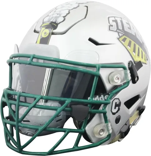 Miniatura 4 de Visera de fútbol, visera para casco con alta claridad, visera de casco de fútbol resistente a los impactos, visera de fútbol fácil de instalar