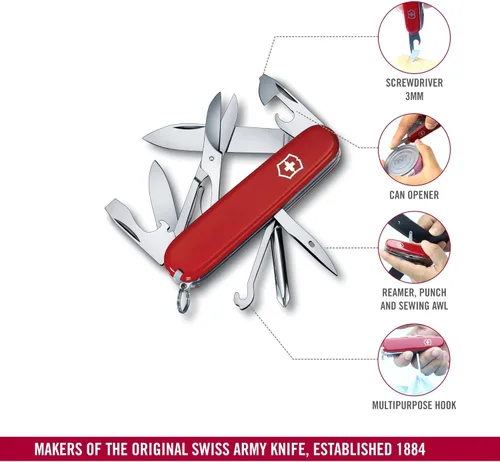 Miniatura 4 de Victorinox Swiss Army Super Tinker Pocket Tool - Rojo