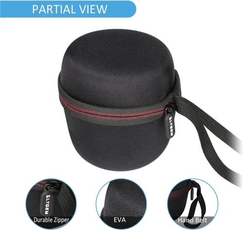 Miniatura 2 de LTGEM - Funda compatible con Ultimate Ears WONDERBOOM 4 / Play / 3/2 altavoz portátil impermeable, color negro