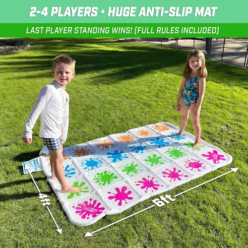Miniatura 3 de GoFloats Juego Splash Off - Juego de tapete de salpicaduras de agua para niños