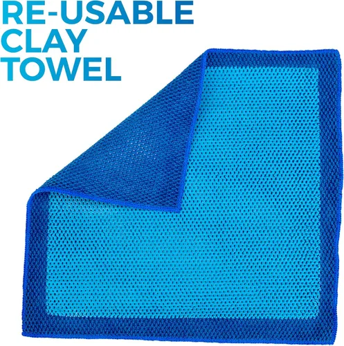 Miniatura 2 de The Rag Company Toalla Ultra Clay – La barra de arcilla resulta en minutos, suaviza la pintura rápidamente, mejora el brillo y la unión de cera