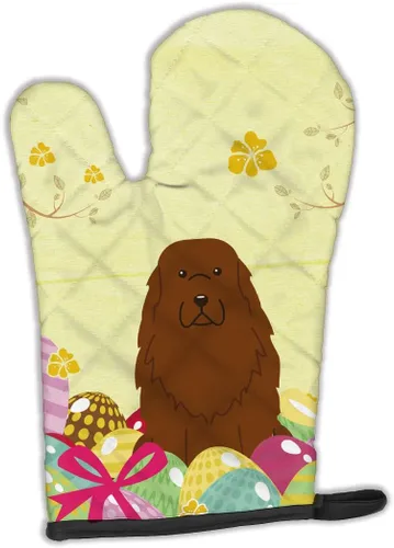 Miniatura 190 de Caroline's Treasures BB2732OVMT Dog House Collection Border Collie - Guante de horno grueso resistente al calor para sartenes calientes y horno