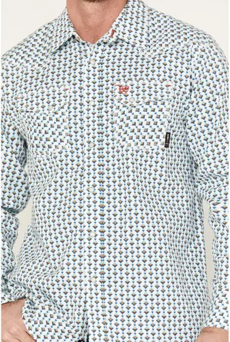 Miniatura 3 de ARIAT Fr Dillinger - Camisa de trabajo de ajuste retro para hombre