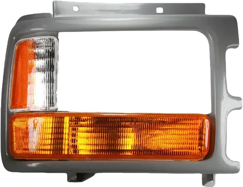 Miniatura 26 de APA - Lámpara de repuesto para faros delanteros con bisel gris para Dakota 1991 1992 1993 1994 1995 1996 con paquete AERO Driver lado izquierdo
