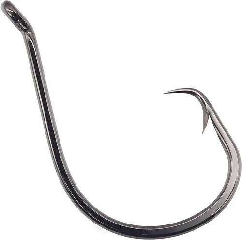 Miniatura 5 de XFISHMAN Anzuelos Circulares - Equipo de Pesca - Ganchos de Pulpo - Agua Salada - Paquete de 50 #1 – 12/0 Negro