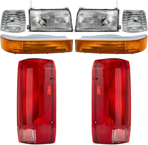 Miniatura 12 de EPIC LIGHTING OE Spec - Luces traseras de repuesto compatibles con Ford 90-96, BRONCO F150, F250, F350, par Luz trasera Par