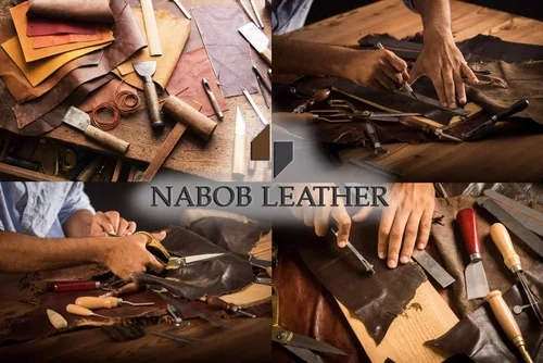Miniatura 50 de Monedero clásico a presión, de cuero, para hombre de Nabobb, negro