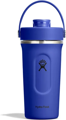 Miniatura 23 de Hydro Flask Botella agitadora – Botella de gimnasio de acero inoxidable aislada para preentrenamiento y proteína 24 onzas Agave Verde
