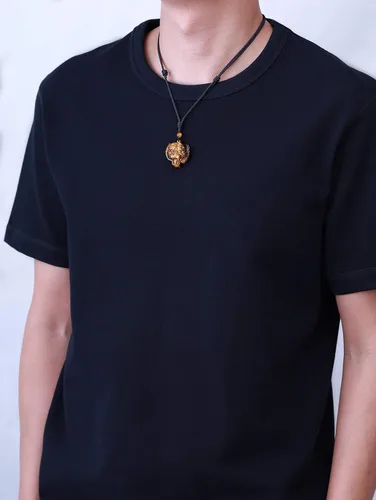Miniatura 3 de AMORWING - Collar con colgante de tigre de piedra de ojo de tigre