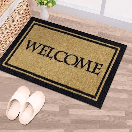 Miniatura 10 de Ottomanson Sweet Home Collection - Alfombra de goma, 2 pies 3 pulgadas x 3 pies, color negro