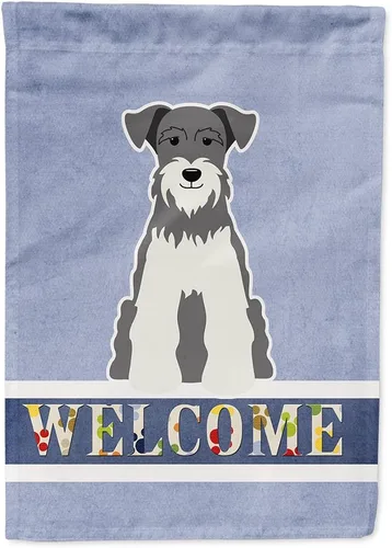 Miniatura 10 de Caroline's Treasures BB5622GF Airedale - Bandera de bienvenida para jardín, bandera decorativa para patio, exteriores, patio, parterres