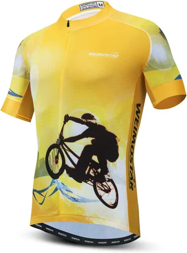Miniatura 29 de Hotlion Verano Ciclismo Jersey Hombres Mountain Bike Jersey Secado rápido Bicicleta Camisa Manga Corta Ciclismo Ropa 1CF0166