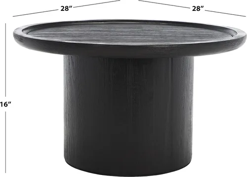 Miniatura 3 de Safavieh Home Collection COF6600 - Mesa, color negro