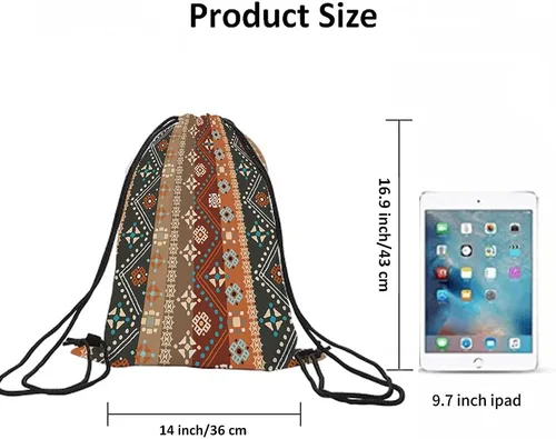 Miniatura 6 de Beabes Acuarela Unicornio Cordón Bolsas Mochila Gimnasio Saco, Multi-a68, Mochilas de viaje