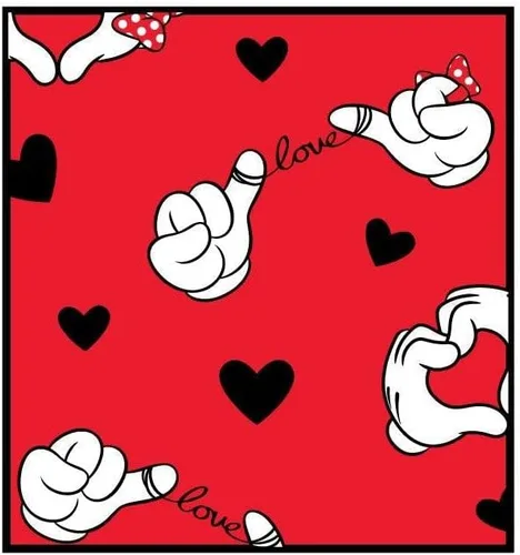 Miniatura 5 de Loungefly Mickey+Minnie Valentines Flap Wallet