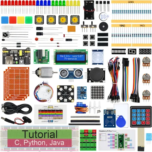 Miniatura 11 de Freenove Kit de inicio definitivo para Raspberry Pi Pico (incluido), microcontrolador Cortex-M0+ de doble núcleo, tutorial detallado de 767 páginas
