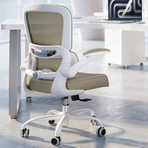 TRALT Silla de oficina – Silla de escritorio ergonómica con soporte lumbar ajustable, silla de computadora de malla, sillas ejecutivas para oficina