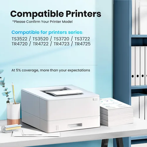 Miniatura 2 de PG-275XL/CL-276XL - Cartuchos de tinta de repuesto para Canon 275 y 276 para impresoras Pixma TR4720 TS3522 TS3520 TS3720 TS3722 TS3500 TR4722