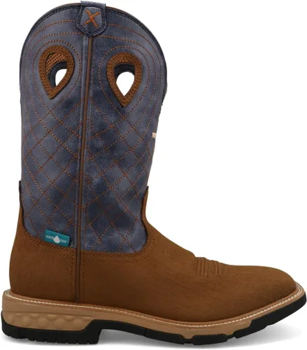 Miniatura 3 de Twisted X Men's 12" Pull On Soft Toe Western Work Boot Western Boot